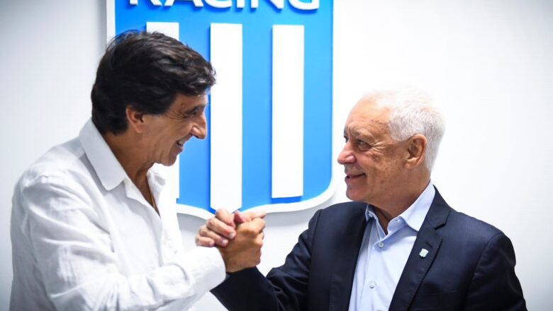 ¿el exDT arrancó su campaña para la presidencia de Racing 2028?