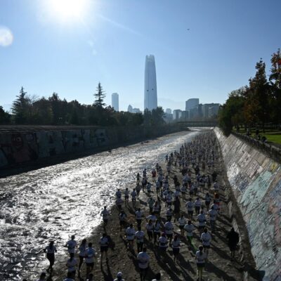 el renacimiento del Mapocho, el río que baña a Santiago de Chile